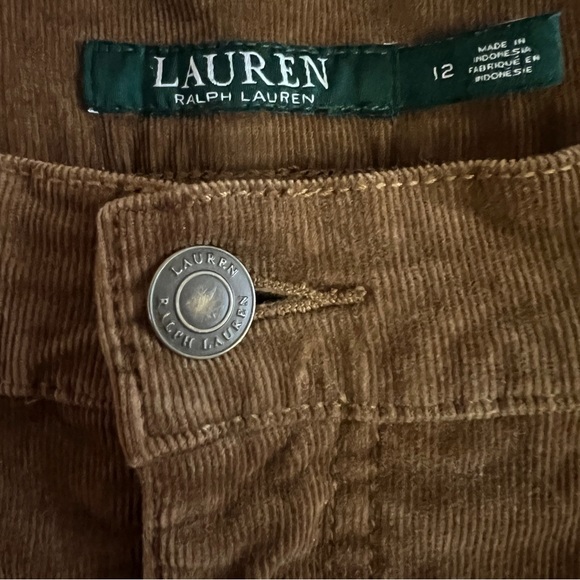 Lauren Classic Straight Corduroy Pants, size 12 - EUC - Picture 3 of 7